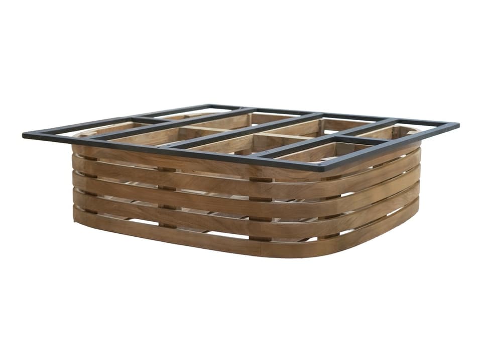 Cane-line Mellow Square Teak Coffee Table Base