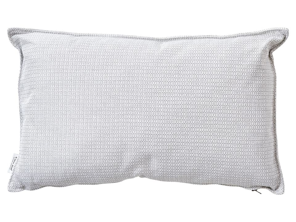 Link 24-Inch Polypropylene Scatter Cushion in White Grey