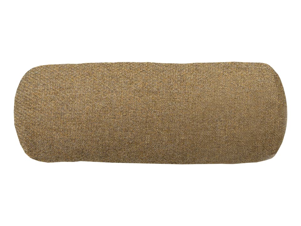 Rise Cylindrical Scatter Cushion in Turmeric Yellow