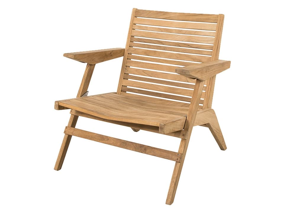 Flip Lounge Chair in Teak