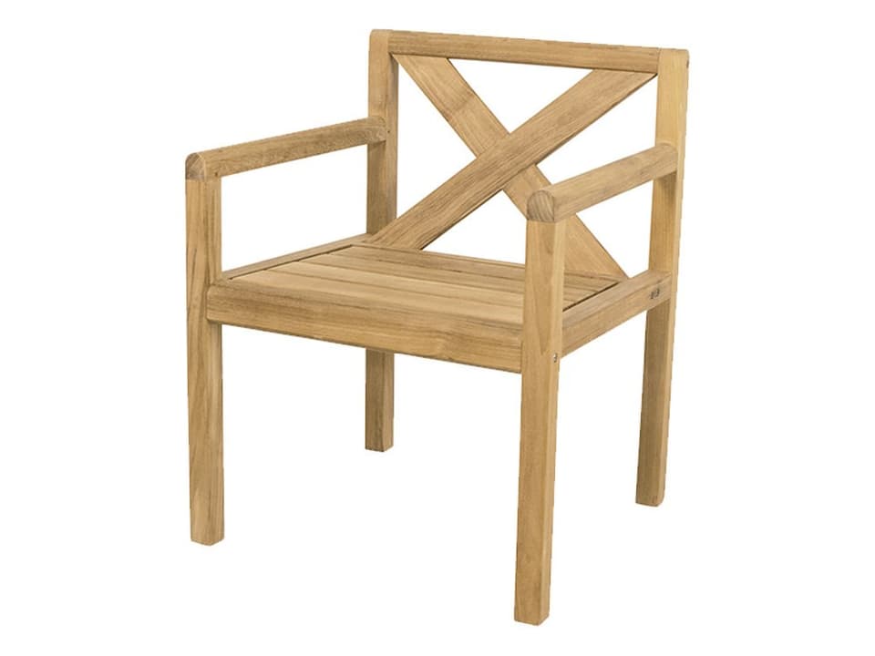 Grace Outdoor Teak Dining Armchair by Foersom & Hiort-Lorenzen MDD