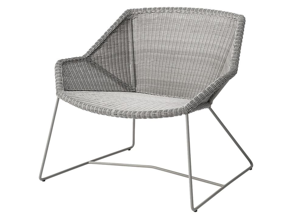 Cane-line Breeze Lounge Chair with Taupe Weave