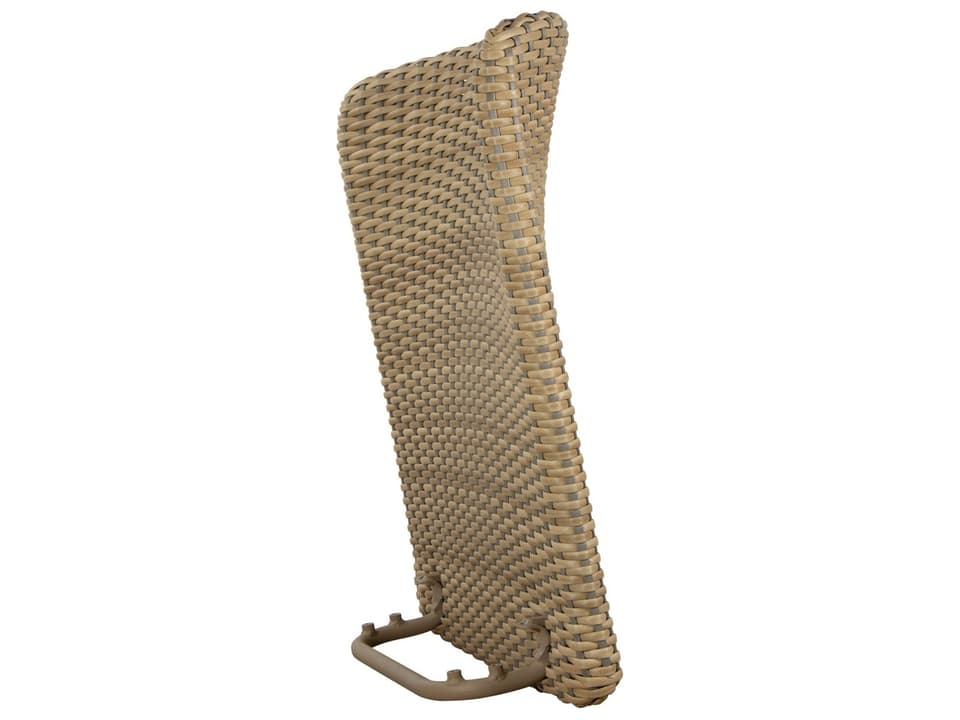 Cane Line Arch Natural Taupe Flat Weave High Arm Backrest