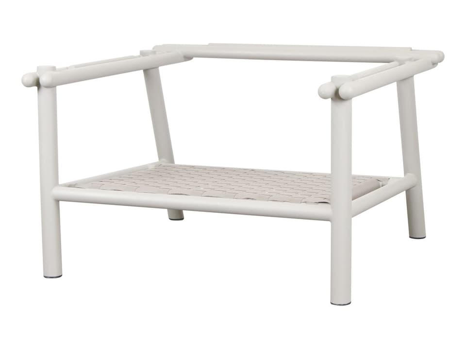 Sticks Sand Aluminium Lounge Chair