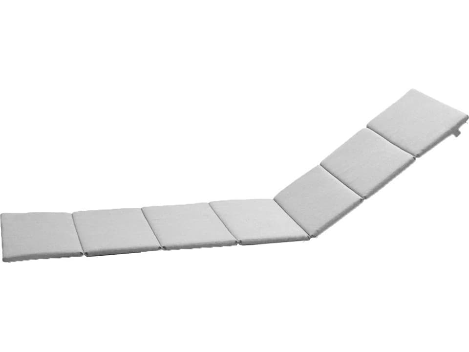 Siesta Light Grey Virtue Sunbed Cushion