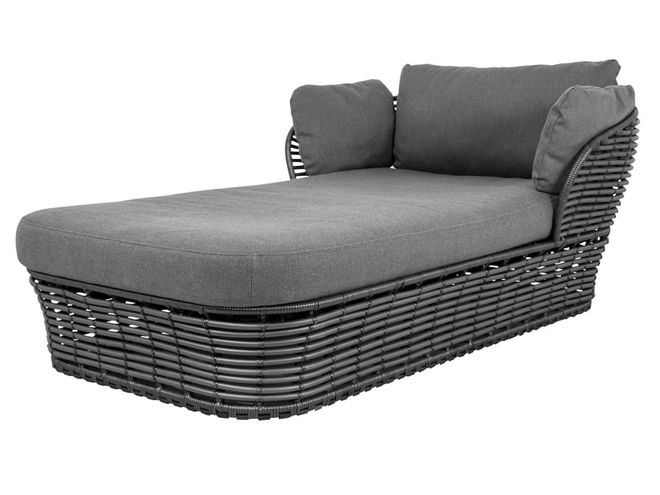 Basket Graphite Weave Daybed