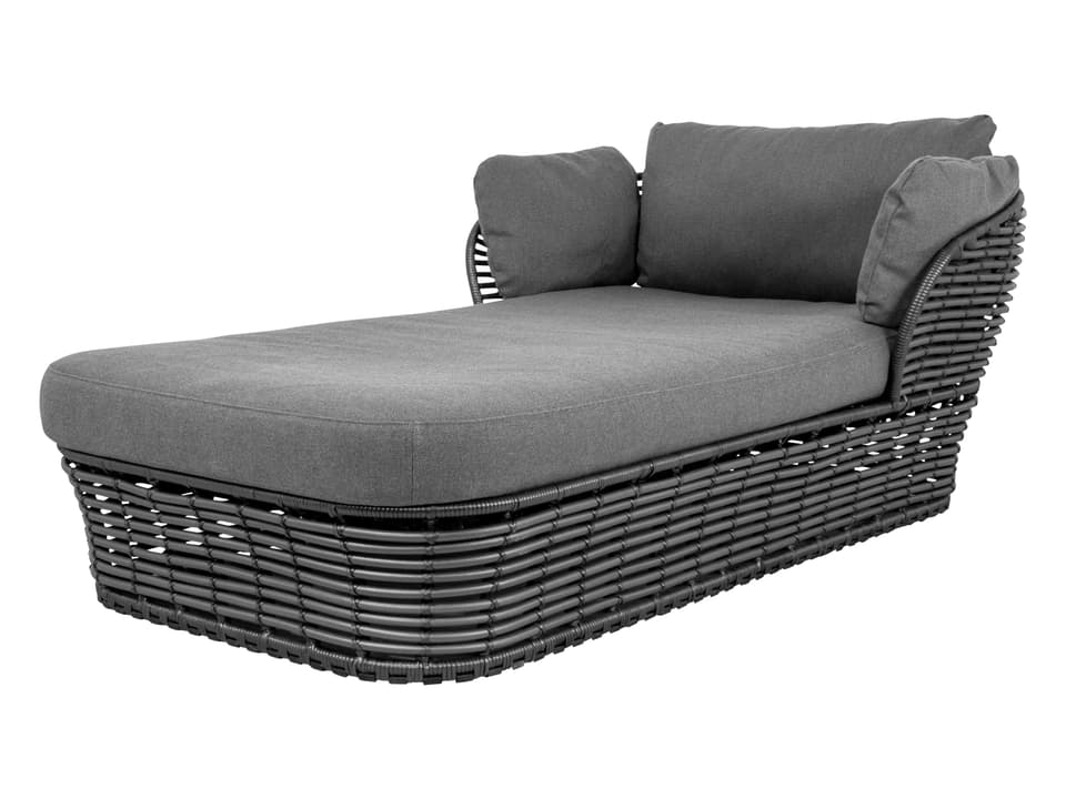 Basket Graphite Weave Daybed