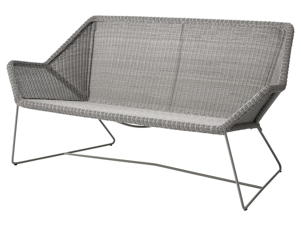 Breeze Taupe Weave 2-Seater Sofa