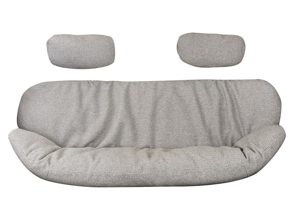 Hive Light Brown Rise 2-Seater Sofa Cushion Set Incl. Neck Cushion
