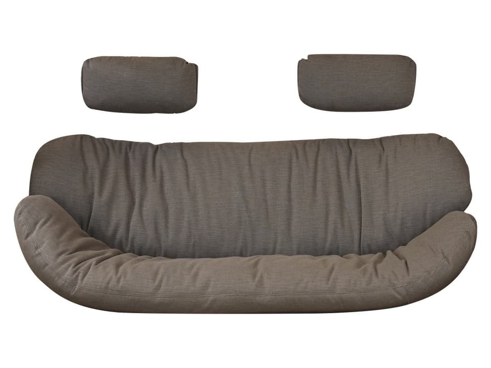 Hive Taupe Airtouch 2-Seater Sofa Cushion Set Incl. Neck Cushion