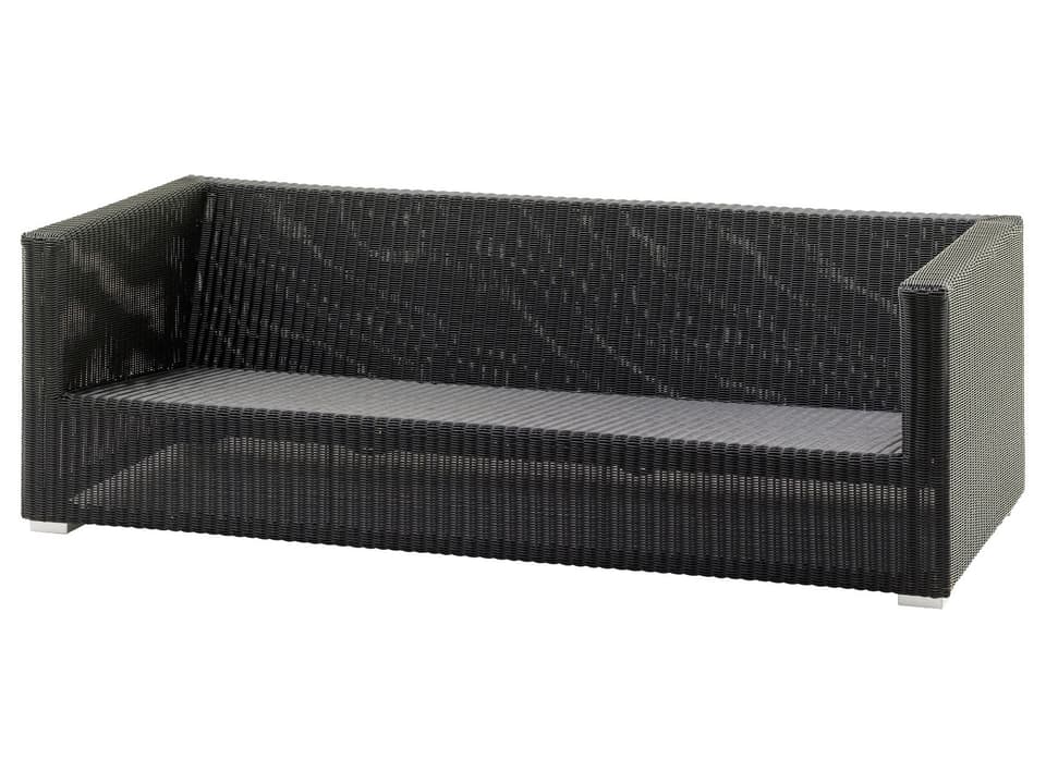 Chester Graphite Weave 3-Seater Sofa