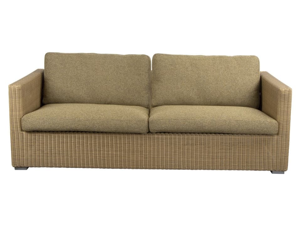 Chester Natural Weave 3-Seater Sofa