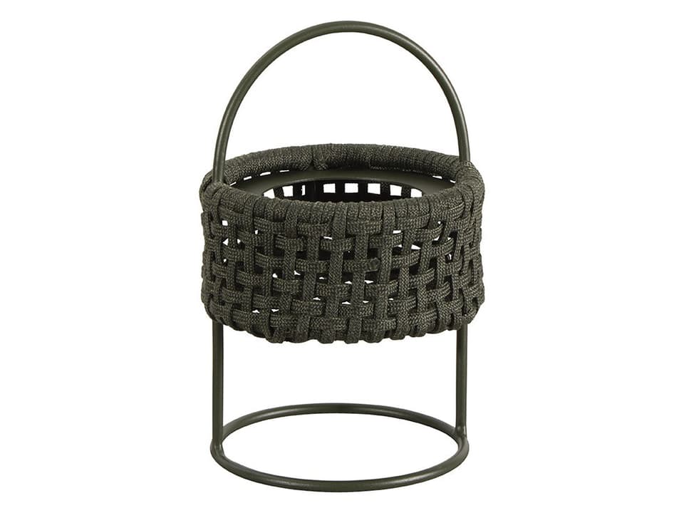 Illusion Portable Outdoor Lamp in Dark Green