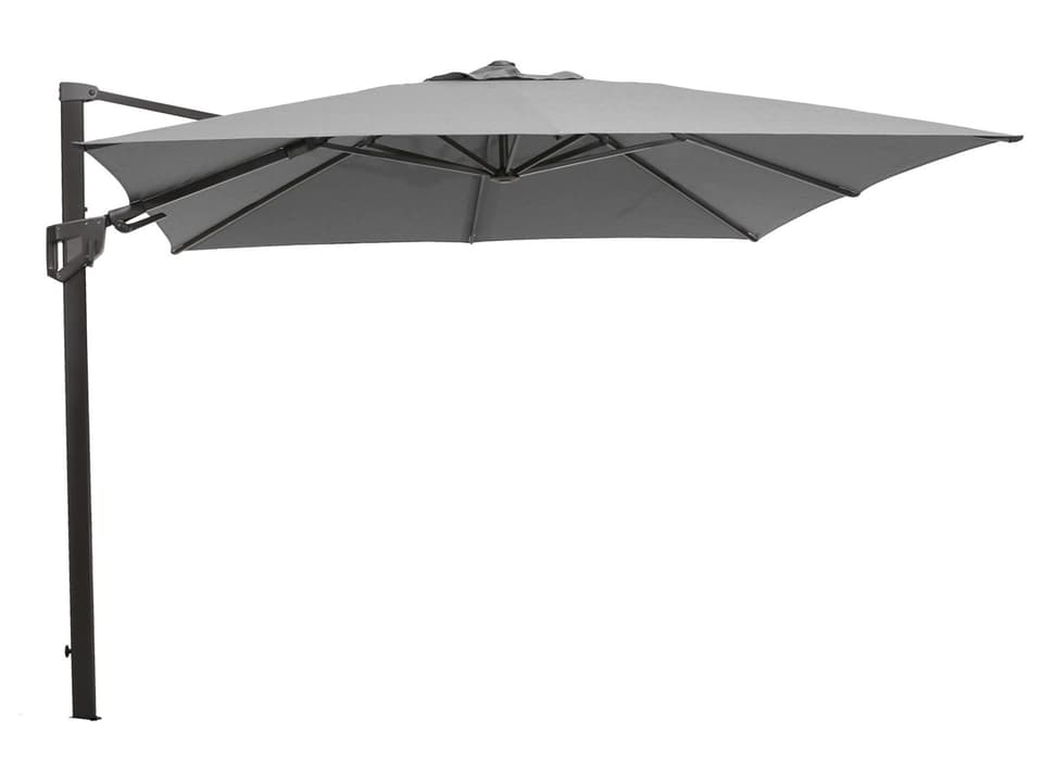 Hyde Grey Aluminium Luxe Tilt Parasol
