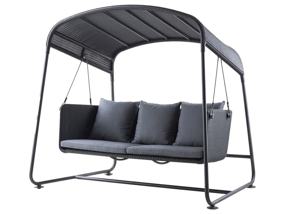 Cave Swing Sofa Graphite Weave