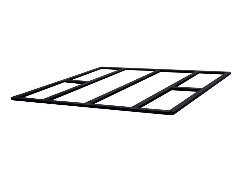 Mellow Lava Grey Aluminum Mounting Frame for Ceramic Table Top