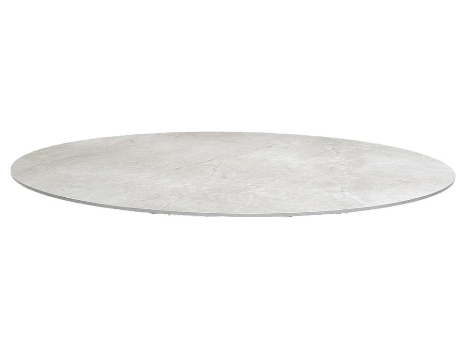 Cane-line Round Fossil Grey Ceramic Table Top 57 Inch