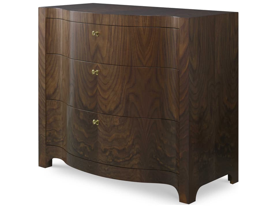 Monarch Thayer French Walnut Chest with Brass Hardware