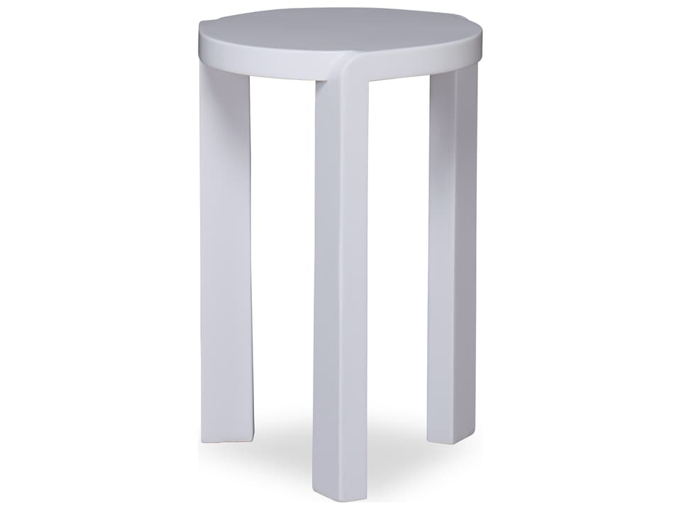Margaux Side Table in High Gloss White