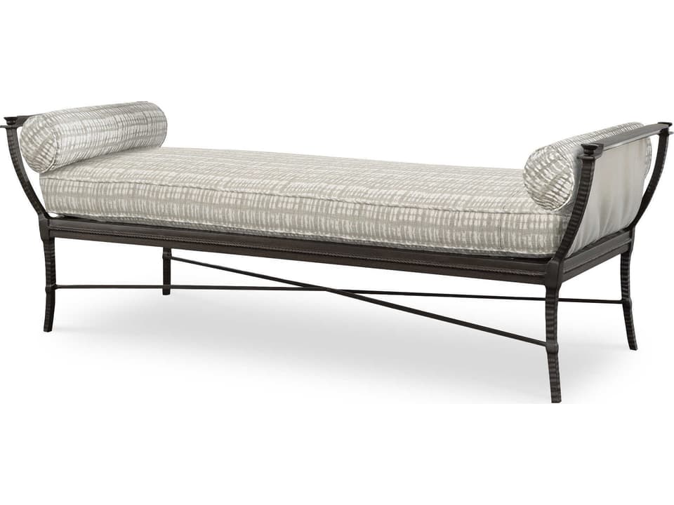 Andalusia 73-Inch Aluminum Cushion Bench