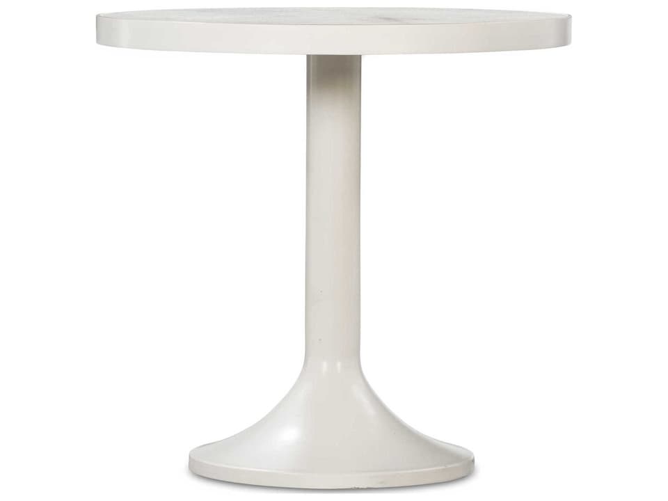 Talon 20-Inch Round Stone Top Accent Table