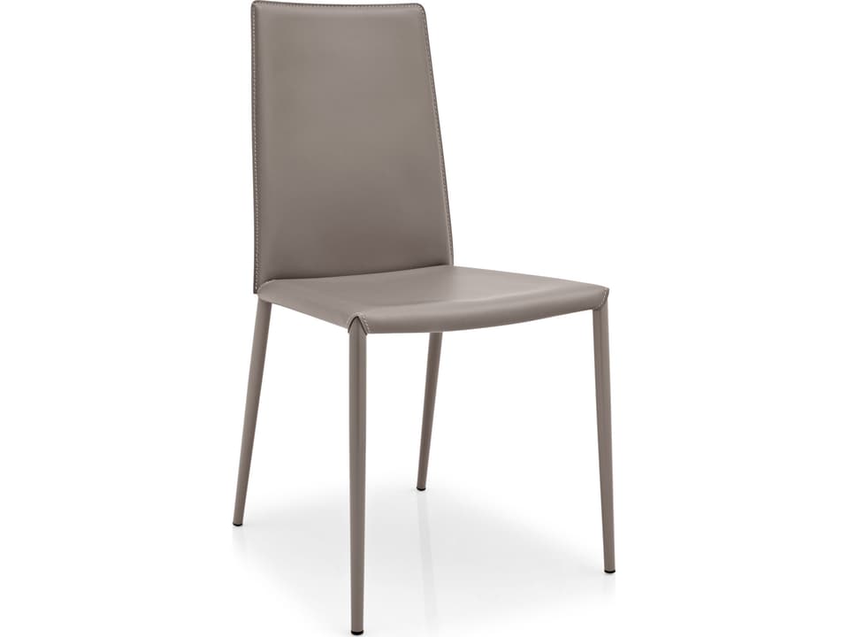 Boheme Upholstered Dining Side Chair in Regenerated Leather