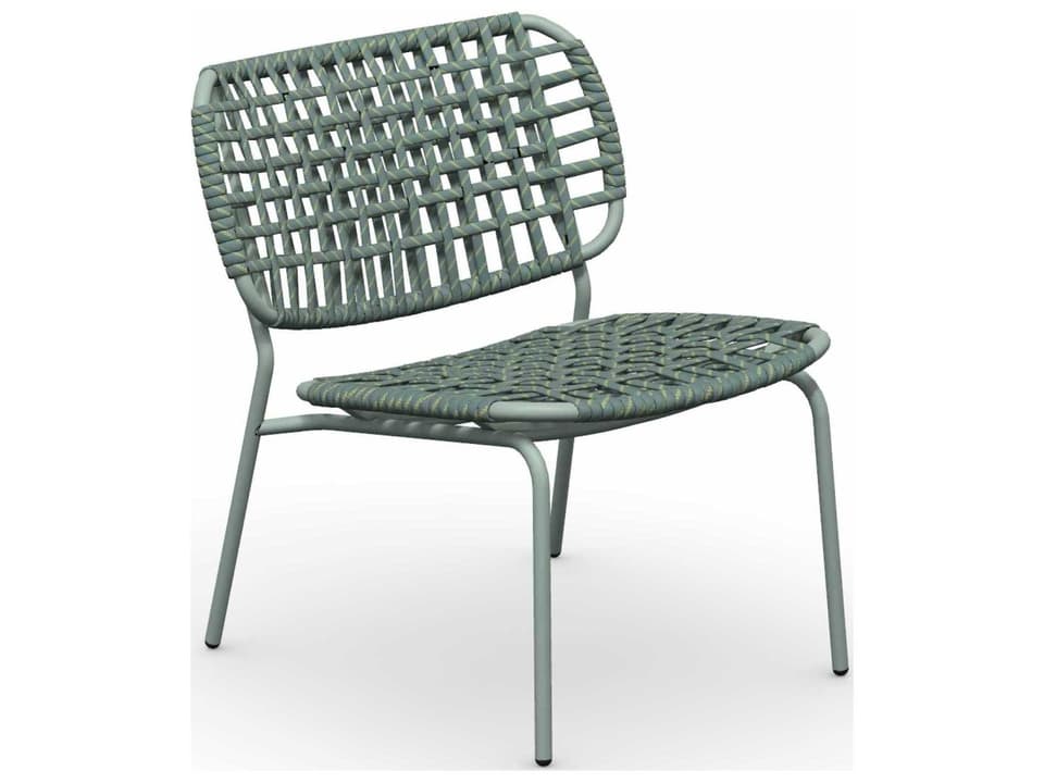 Yo Rope Lounge Chair in Matt Thyme Green
