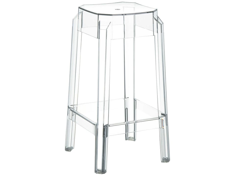 Fox Clear Transparent Counter Stool