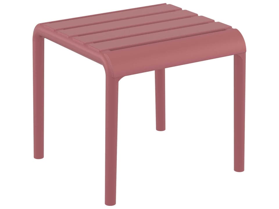 Paris Square End Table in Marsala