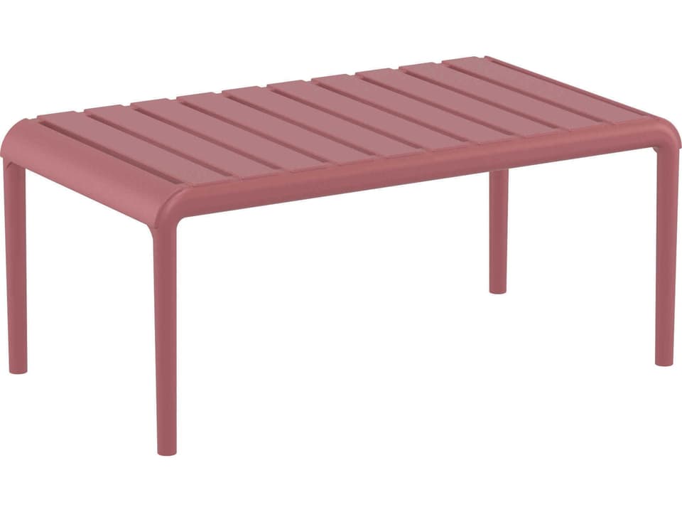 Paris Rectangular Coffee Table in Marsala