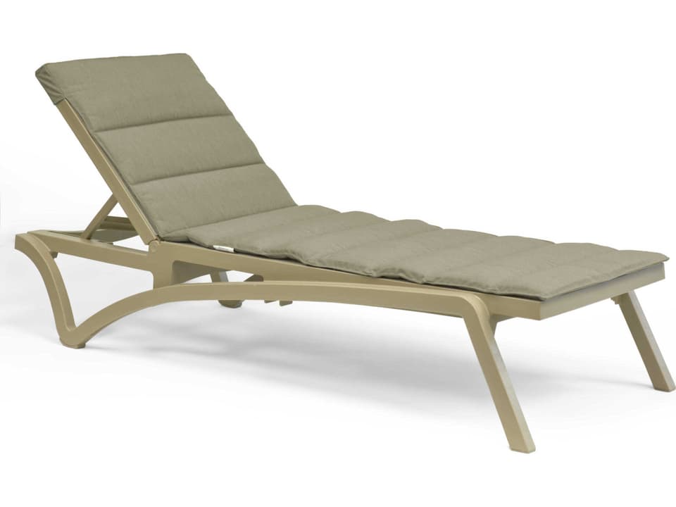 Sunbrella 25.5-Inch Square Ottoman Cushion in Taupe