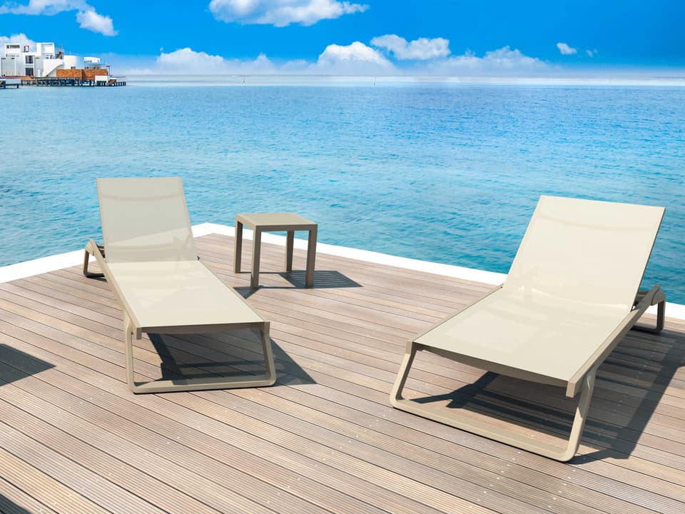 Tropic Aluminum Sling Lounge Set