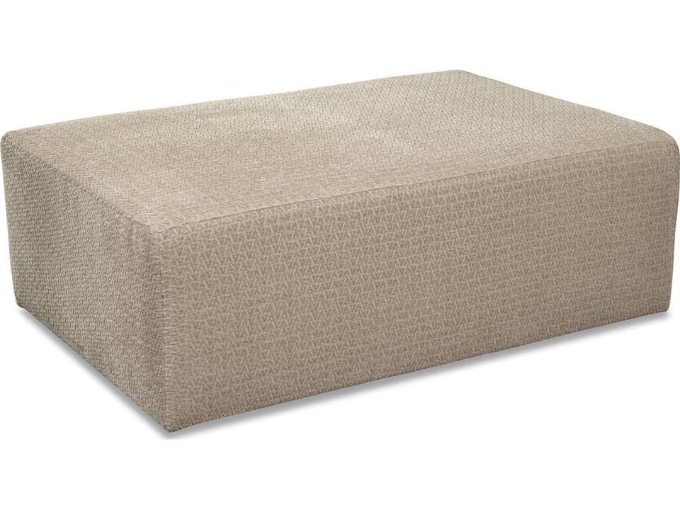 CM Modern Cocktail Ottoman with Recessed Casters