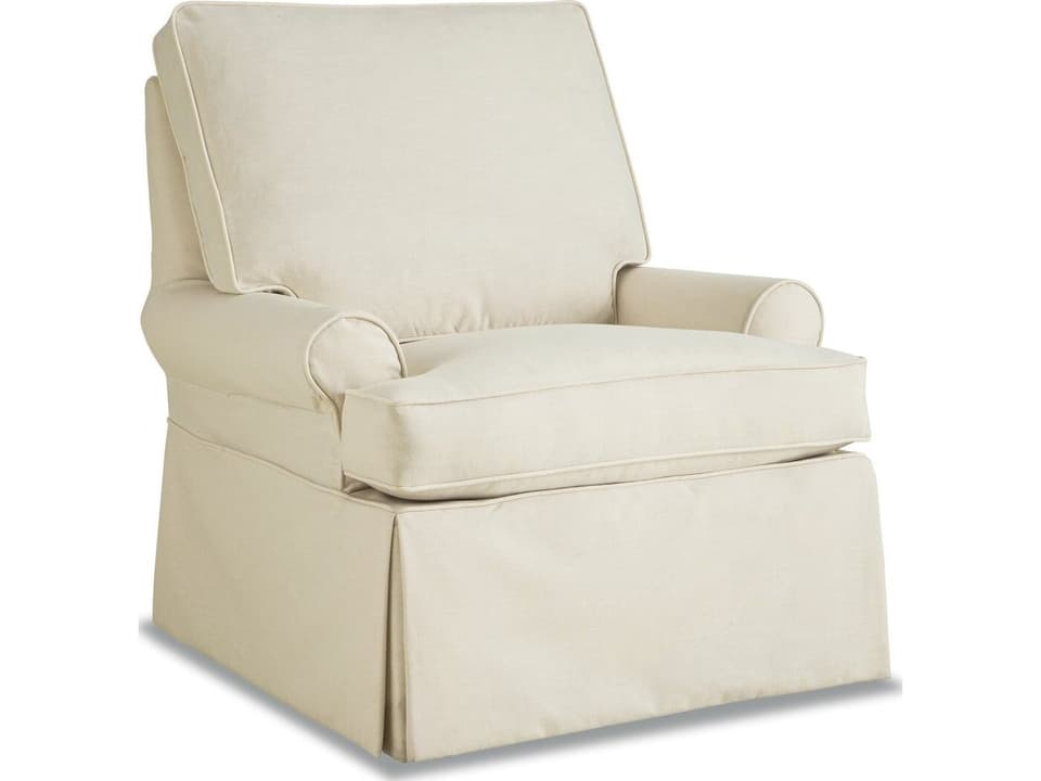 Soft Haven Upholstered Swivel Glider Chair with Super Soft Seating
