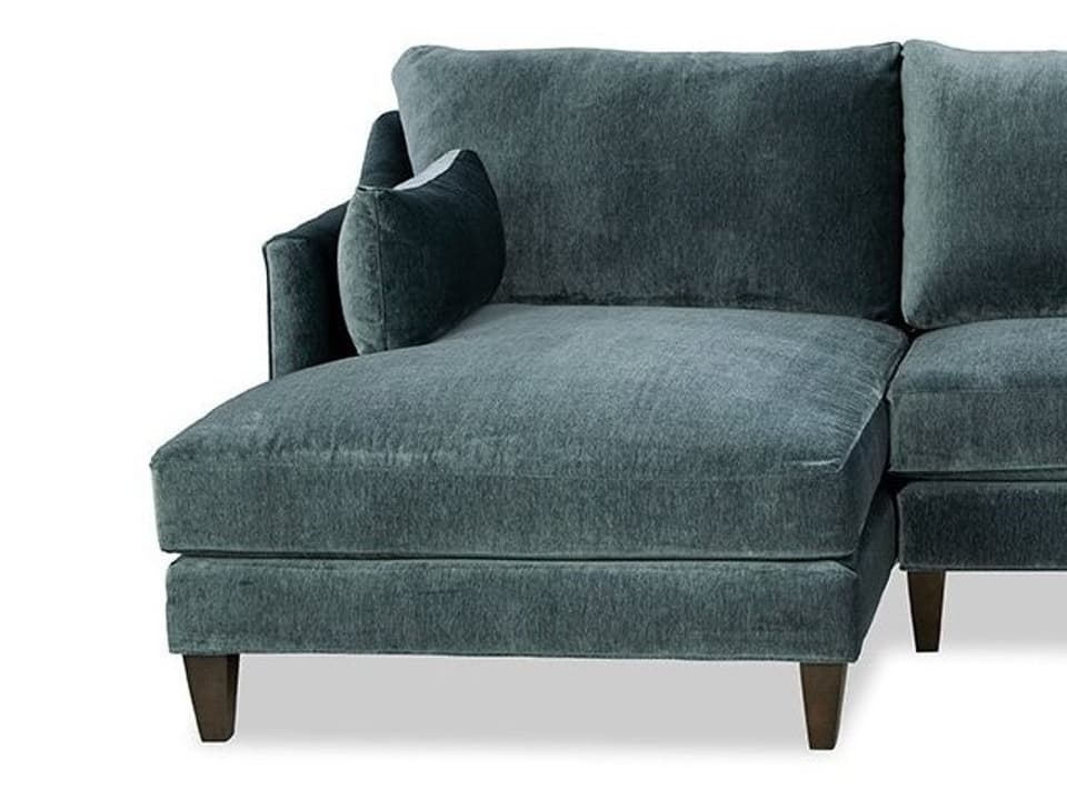 CM Modern Left Arm Chaise Lounge Customizable Sectional Component