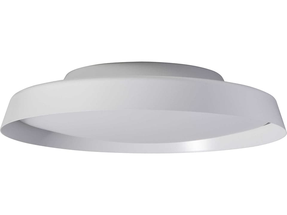 Boop Integrated LED Round Flush Mount in White