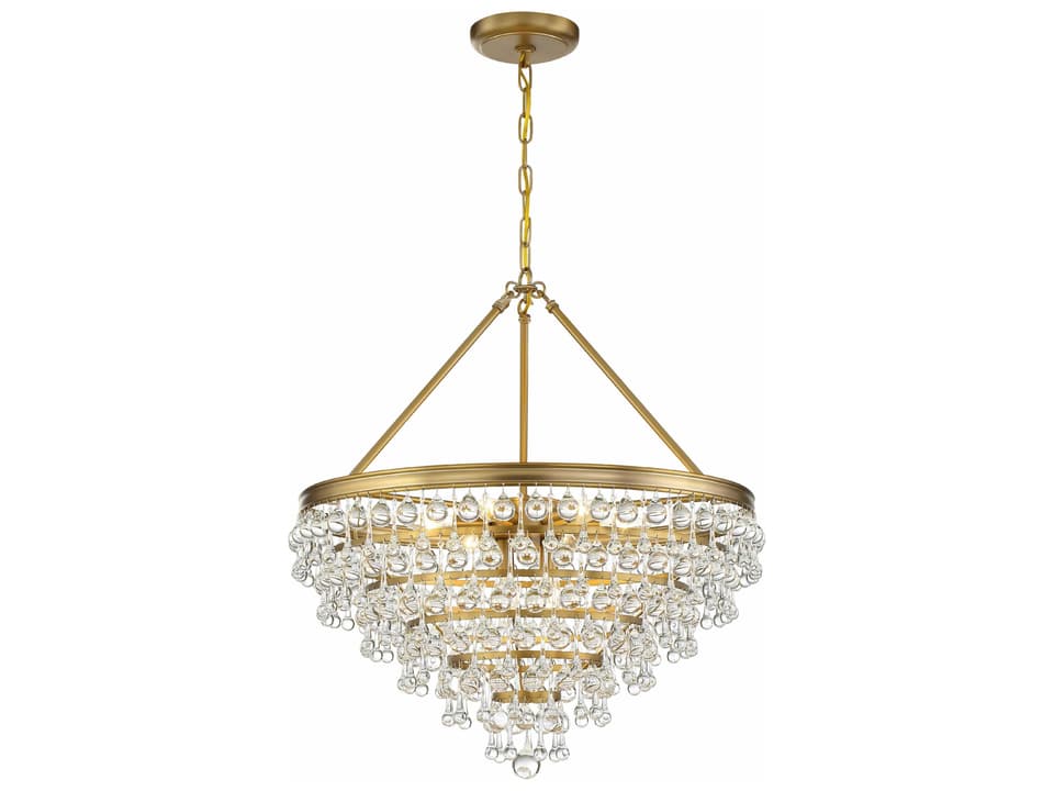 8-Light Calypso Crystal Chandelier