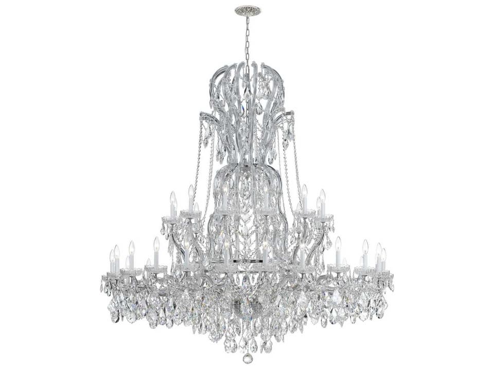 37-Light Maria Theresa Traditional Crystal Chandelier