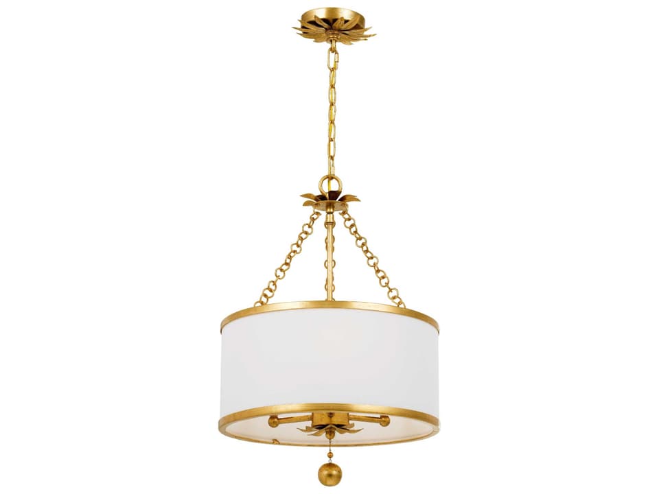 3-Light Broche Chandelier
