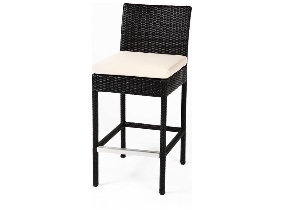 Dijon Outdoor Wicker Bar Chair with Cushion