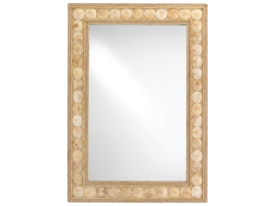 Buko Straw Rectangular Wall Mirror