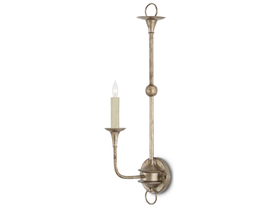 Currey and Company Nottaway 1-Light Wall Sconce in Pyrite Bronze