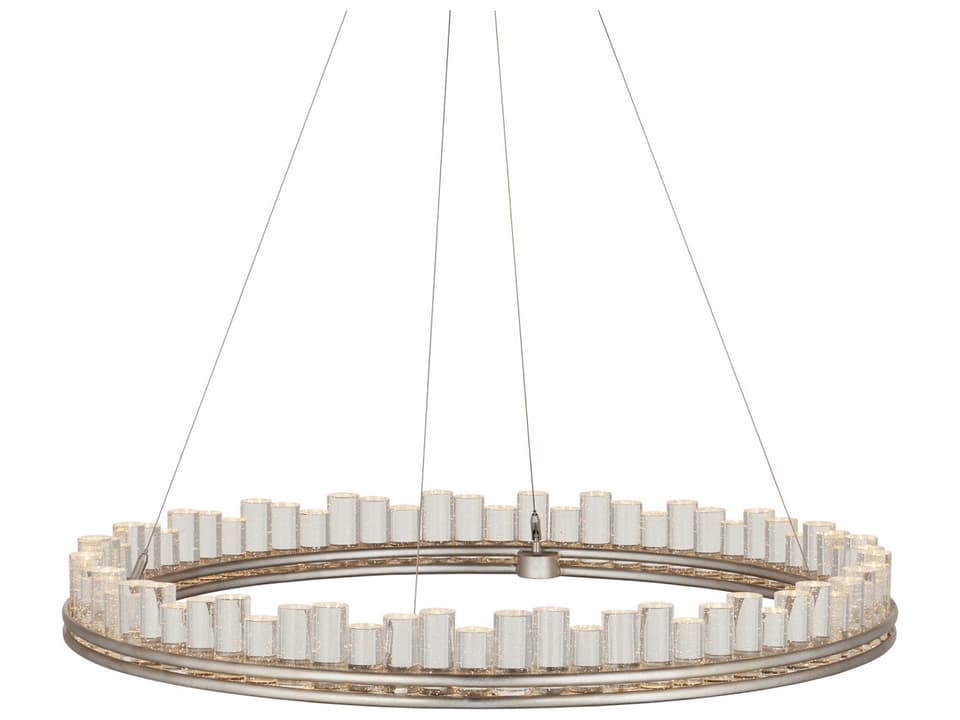 Pleiades 1-Light Silver Round Chandelier