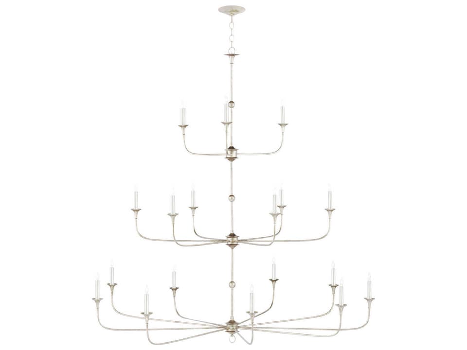 Currey and Company 18-Light Nottaway Grande Chandelier in Champagne Finish