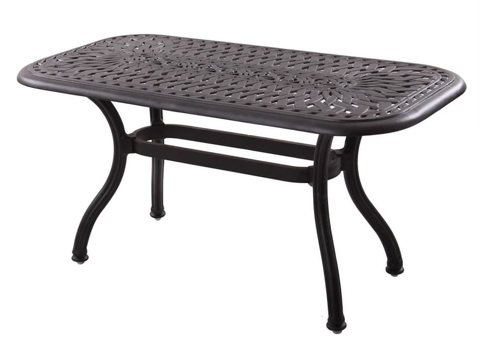Darlee Series 60 Rectangular Coffee Table in Antique Bronze