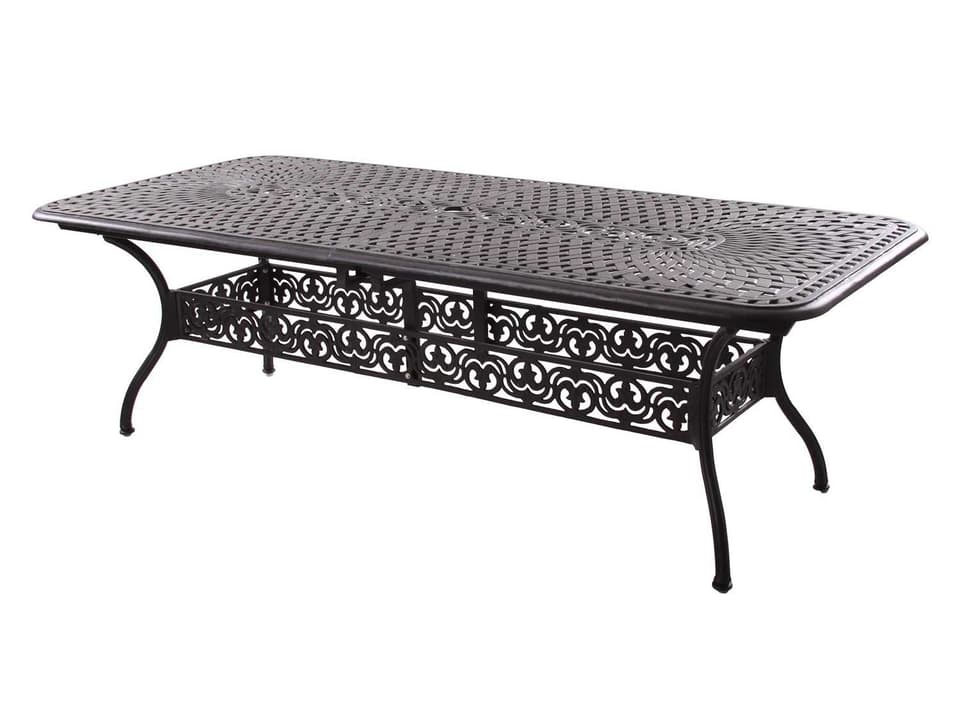 Darlee Outdoor Living Series Antique Bronze Cast Aluminum Oval