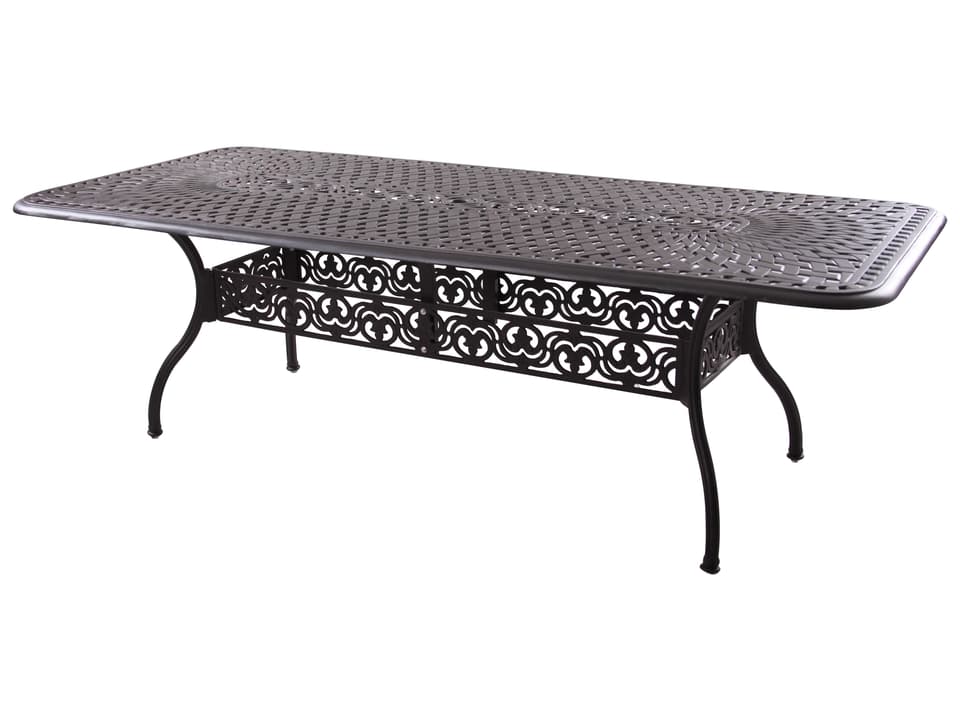 Darlee Outdoor Living Series Antique Bronze Cast Aluminum Oval
