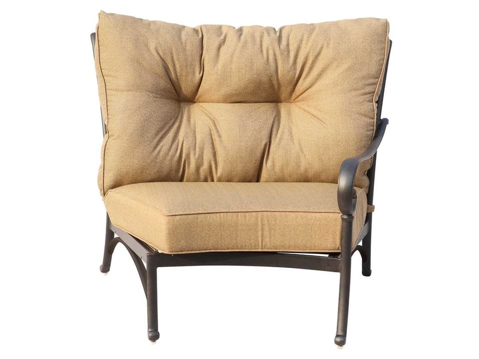 Santa Anita Replacement Crescent Sectional Right-facing Arm Chair Seat and Back Cushion