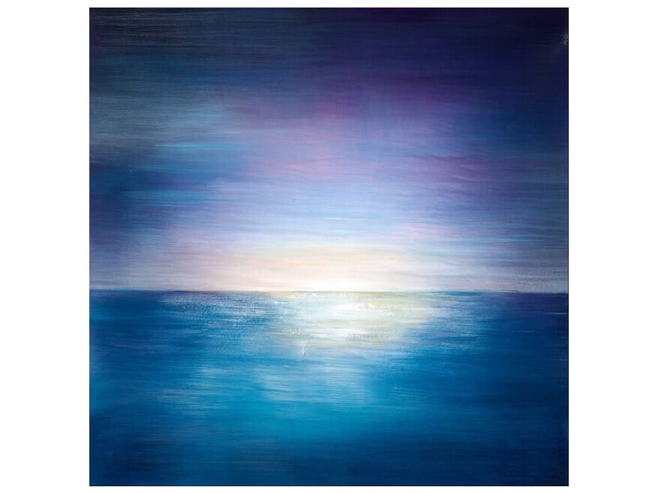 Oyster Waters Hand-Embellished Giclée Canvas Wall Art