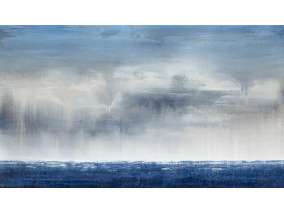 Slight Shower Hand Embellished Giclee Canvas Wall Art